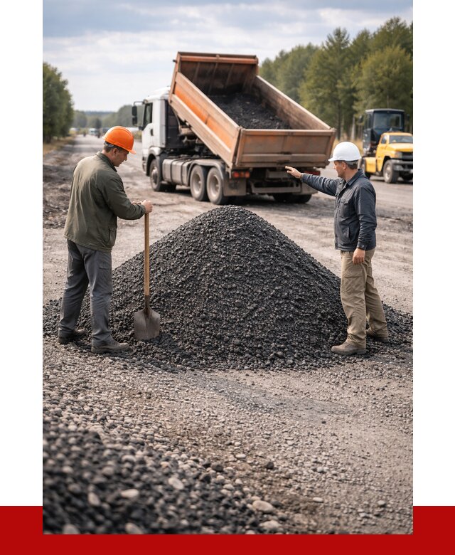 Купить асфальтовую крошку для дорог в Ангарске от 4315 р. | ПРОНЕРУДНгр