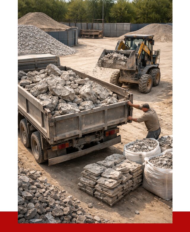 Купить бой бетона с доставкой в Ангарске от 4932 р. | ПРОНЕРУДНгр