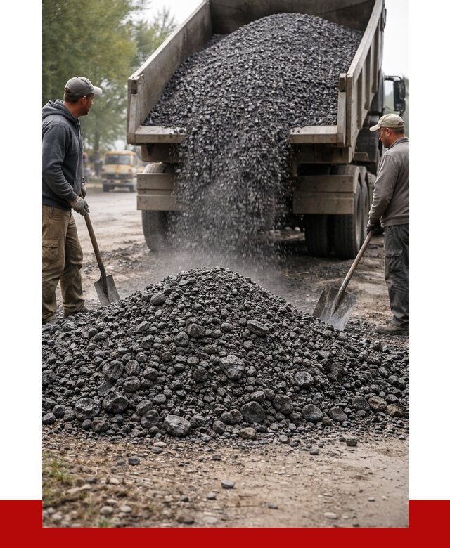 Дробленый асфальт в Ангарске от 2877 р. с доставкой | ПРОНЕРУДНгр