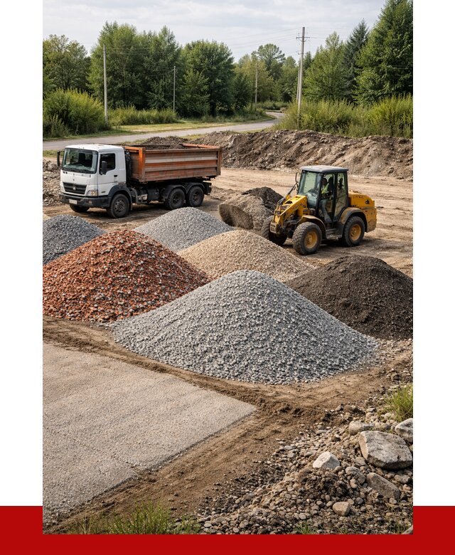 Вторичные материалы для отсыпки в Ангарске от 4315 р. | ПРОНЕРУДНгр