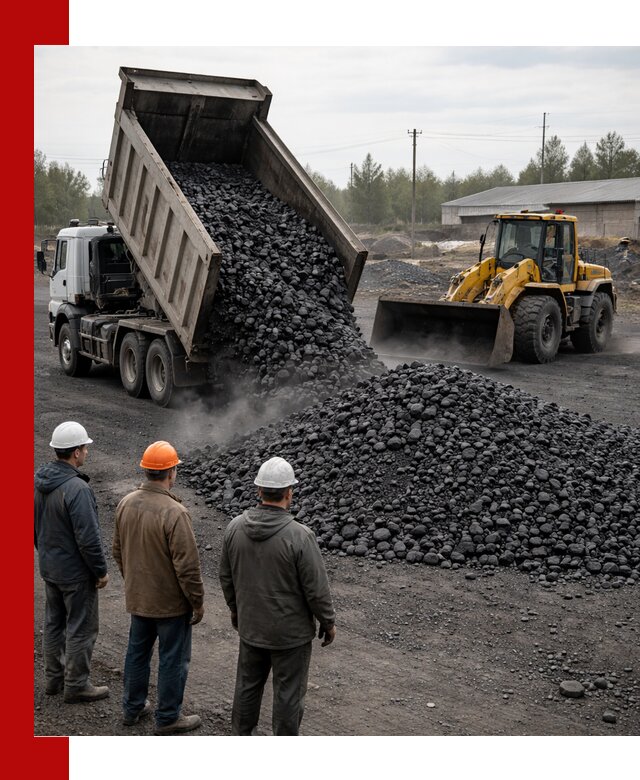 Доставка угля антрацита в Ангарске с самосвалами и погрузкой