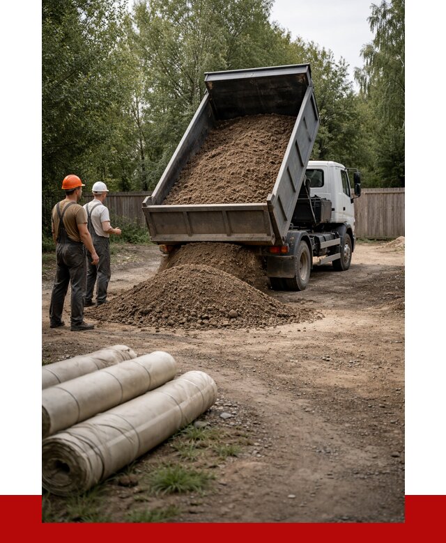 Доставка сыпучих материалов самосвалом в [cvi] от 4315 р. | ПРОНЕРУДНгр