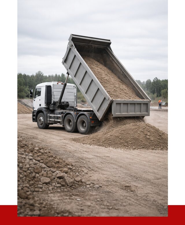 Доставка самосвалом 15 кубов в Ангарске от 6678 руб. | ПРОНЕРУДНгр