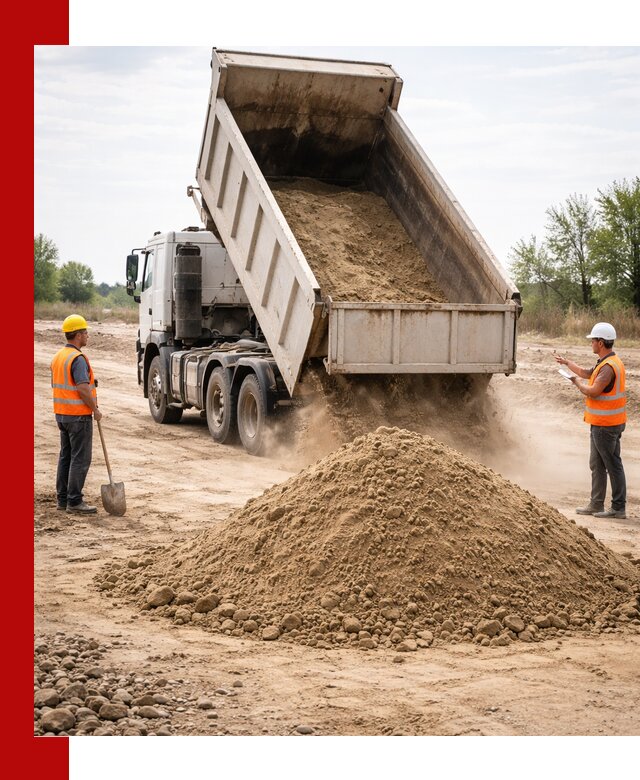 Доставка самосвалом 15 кубов в Ангарске за город и по городу