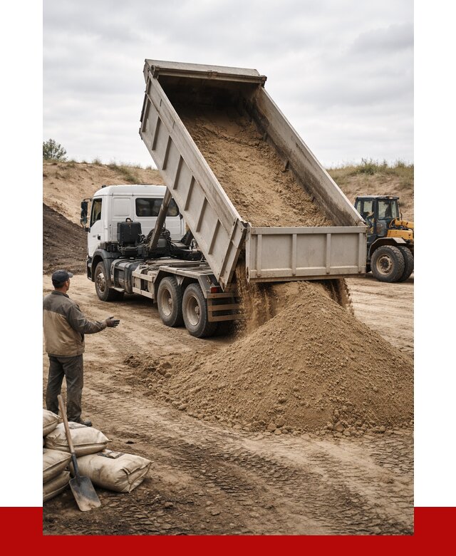 Доставка самосвалом 20 кубов в Ангарске от 7706 р. | ПРОНЕРУДНгр