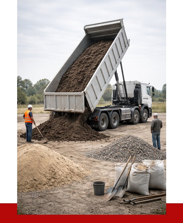 Доставка самосвалом 30 кубов в Ангарске от 8733 р. | ПРОНЕРУДНгр