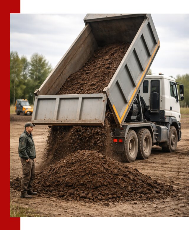Аренда самосвала с водителем в Ангарске для сыпучих грузов и навоза