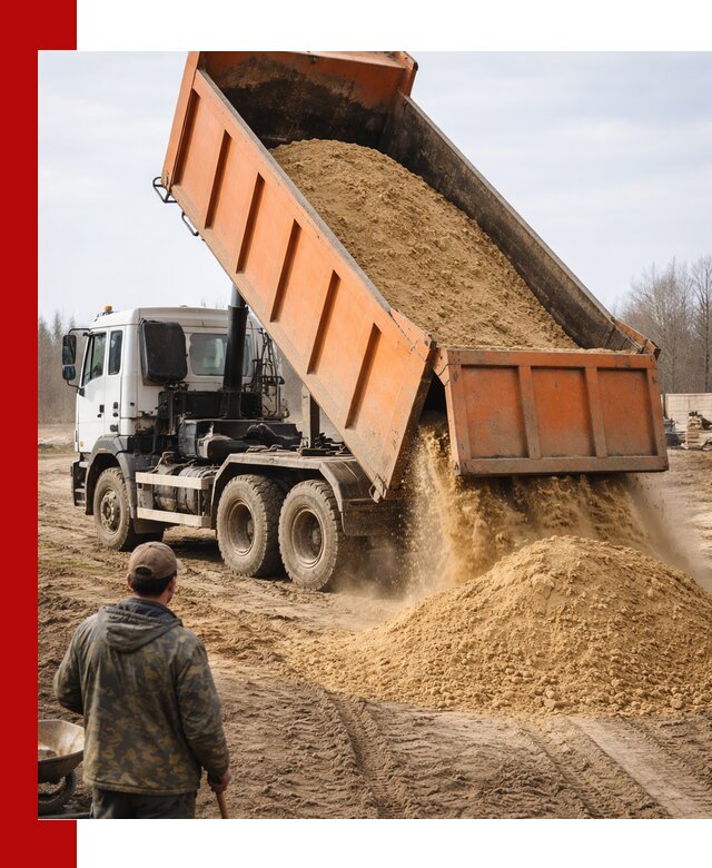 Аренда самосвала 20 тонн для перевозки грузов в Ангарске
