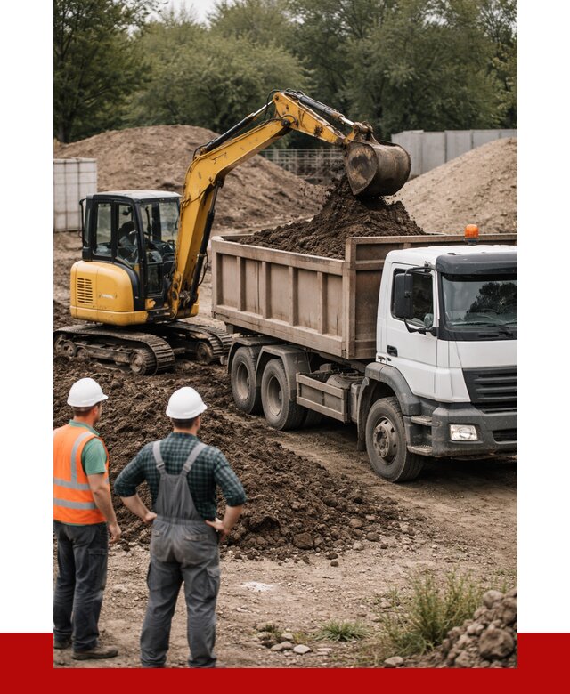 Вывоз грунта в Ангарске от 4623 р. самосвалом | ПРОНЕРУДНгр