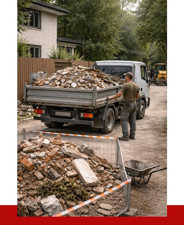 Вывоз строительного мусора с погрузкой в Ангарске от 7706 р | ПРОНЕРУДНгр