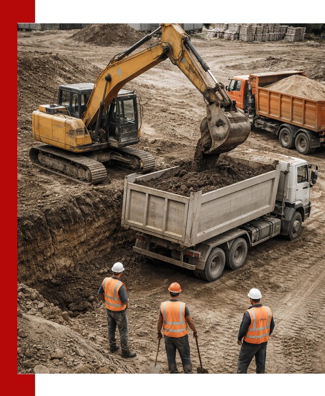 Разработка грунта для строительства и благоустройства в Ангарске