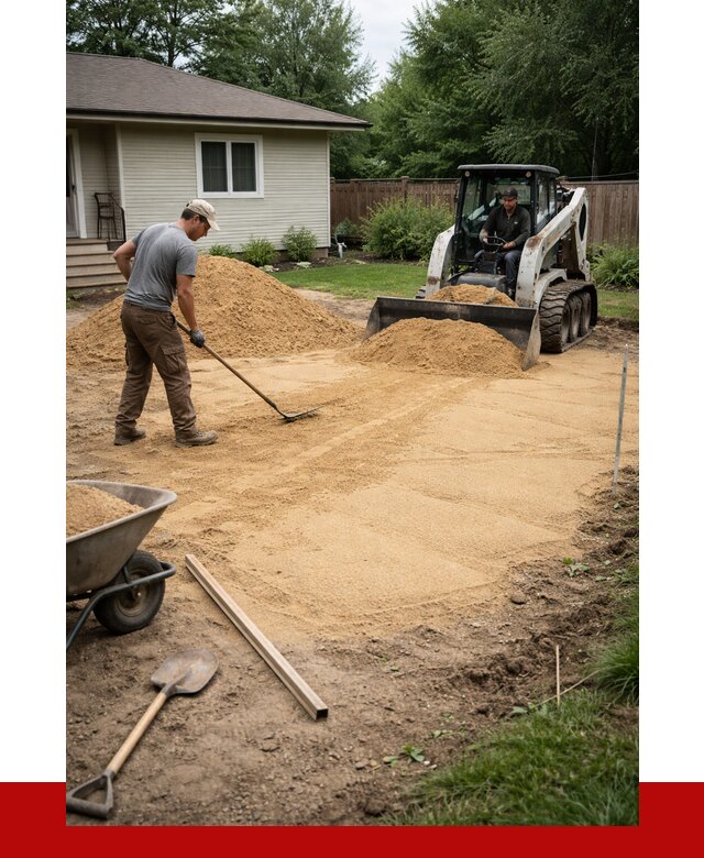 Отсыпка участка песком в Ангарске, от 2569 р., ПРОНЕРУДНгр