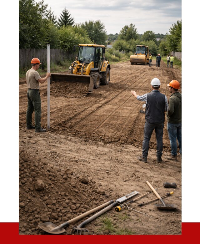 Планировка участка грунтом в Ангарске от 4623 р ПРОНЕРУДНгр