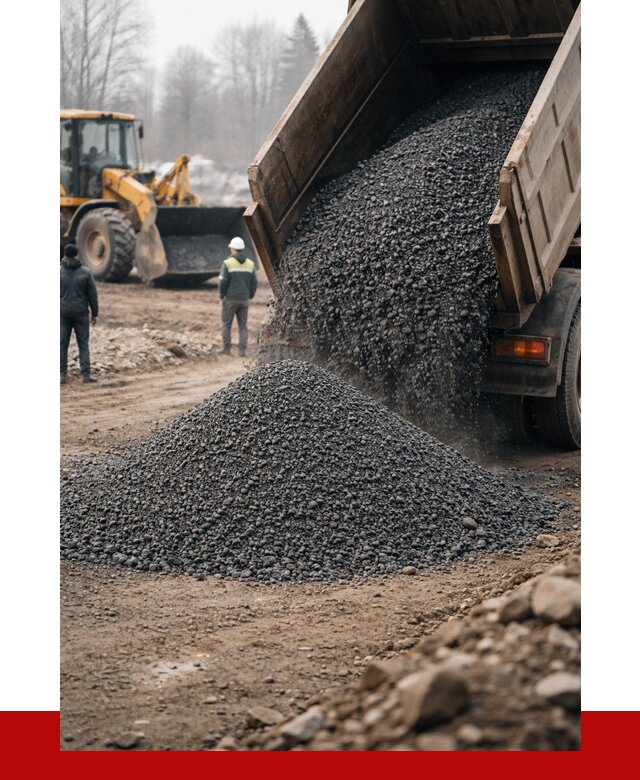Асфальтовая крошка в Ангарске с доставкой от 1849 р. | ПРОНЕРУДНгр